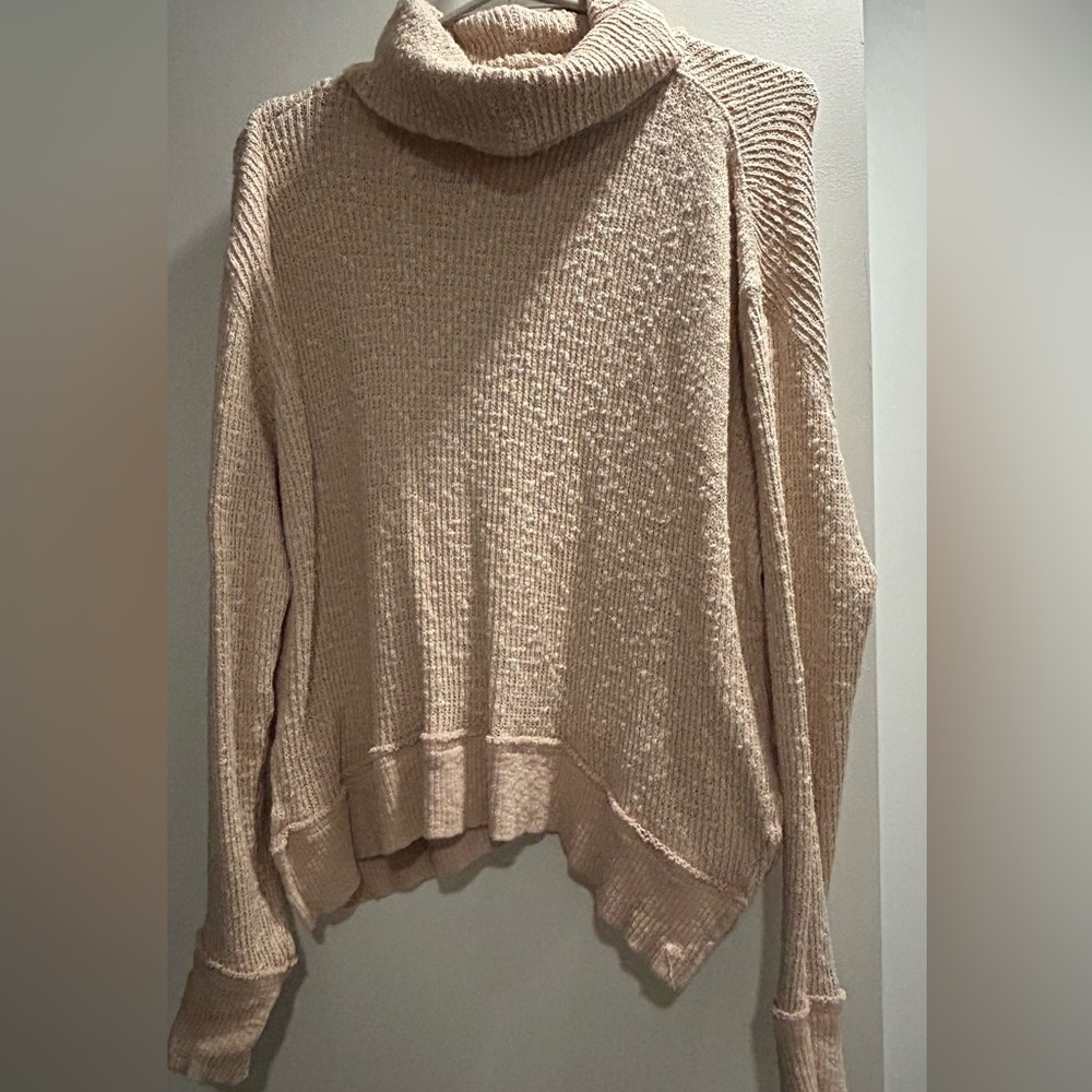FP Movement by Free People Blush Turtleneck Sweater - Picture 3 of 4